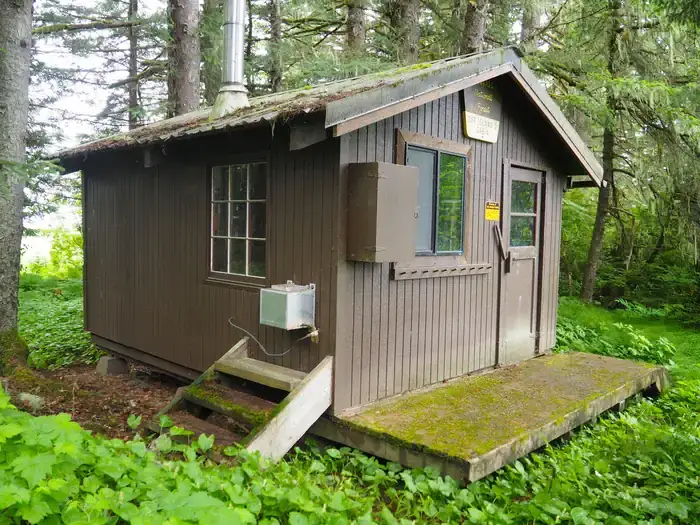 Camping near Garnet Ledge Cabin: Gut Island 2 Cabin — Tongass National Forest, Petersburg, Alaska