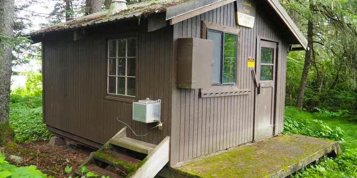 Camper submitted image from Gut Island 2 Cabin — Tongass National Forest