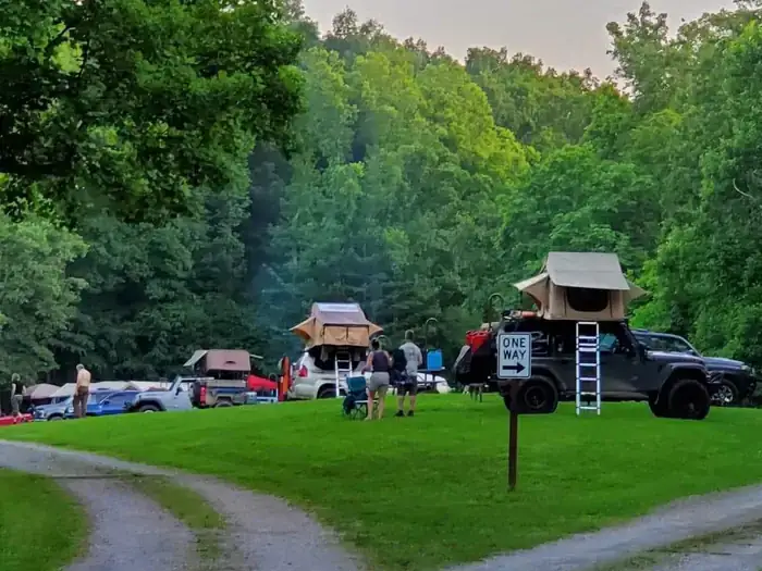 Camping near New Town: Bee Run Campground — Sutton Lake, Napier, West Virginia