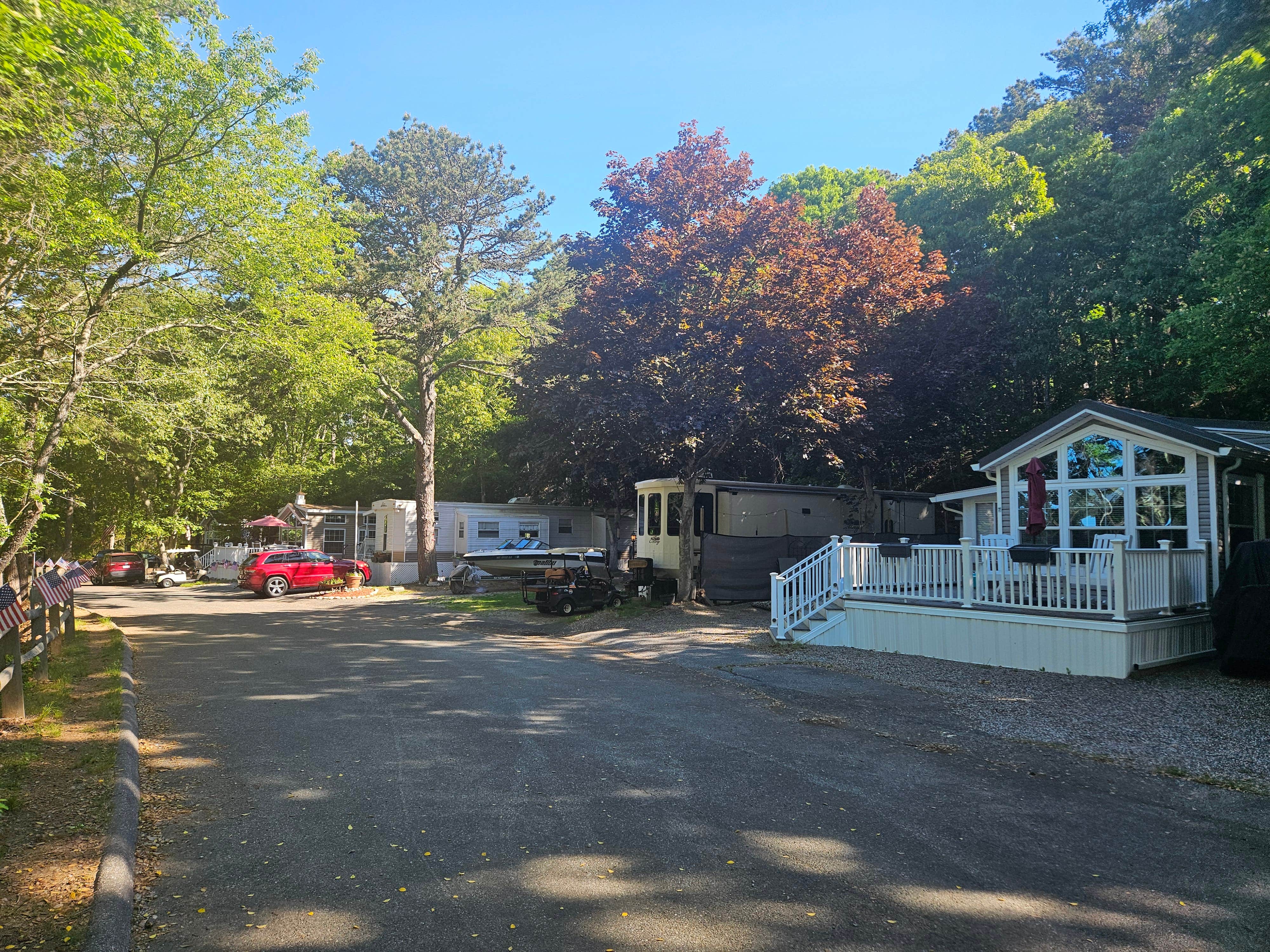 Camper-submitted photo at Peters Pond RV Resort near North Falmouth, MA