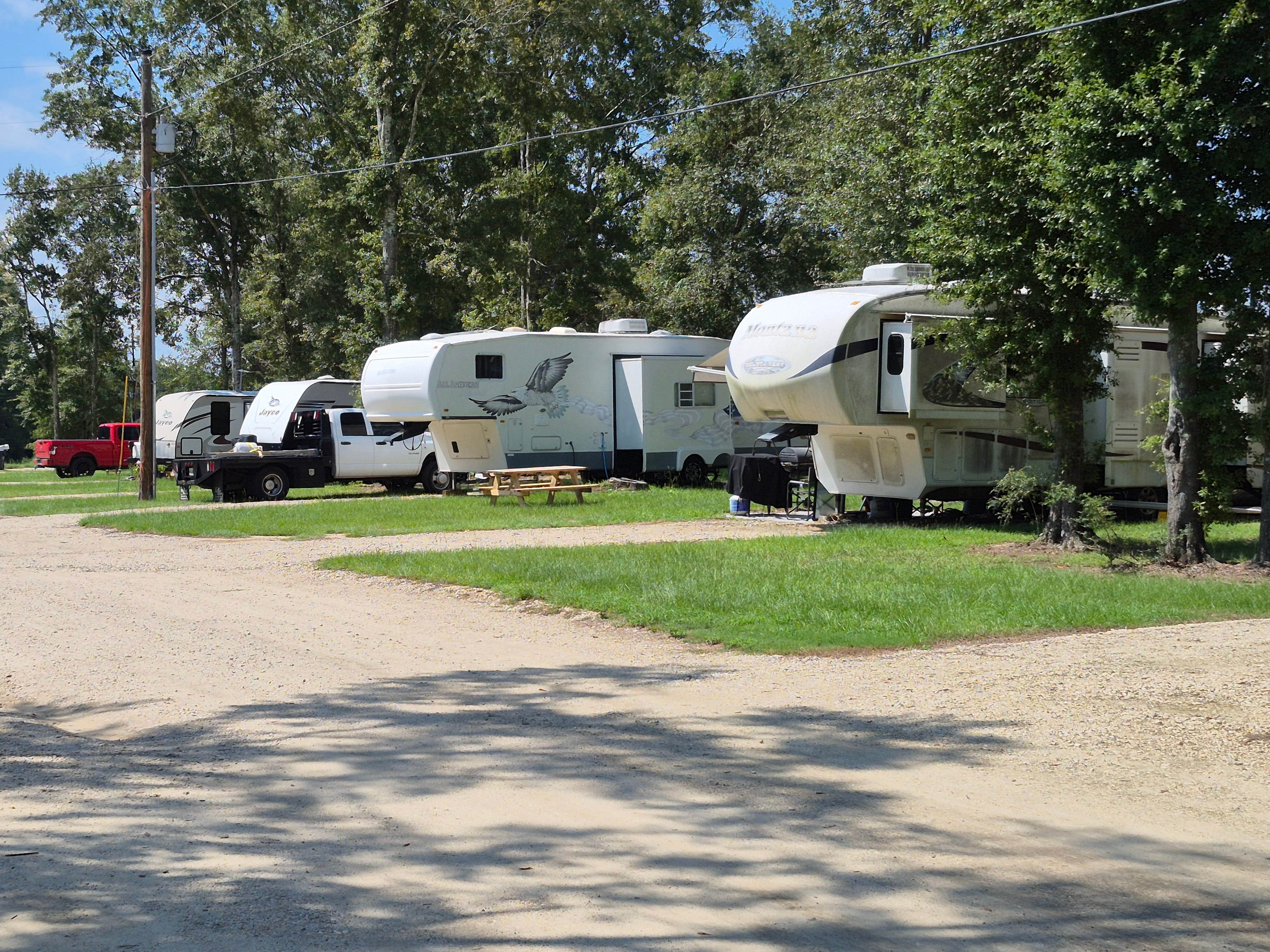 Chris L.'s photo of rv camping at Oak Ridge RV Park near Kinston, AL