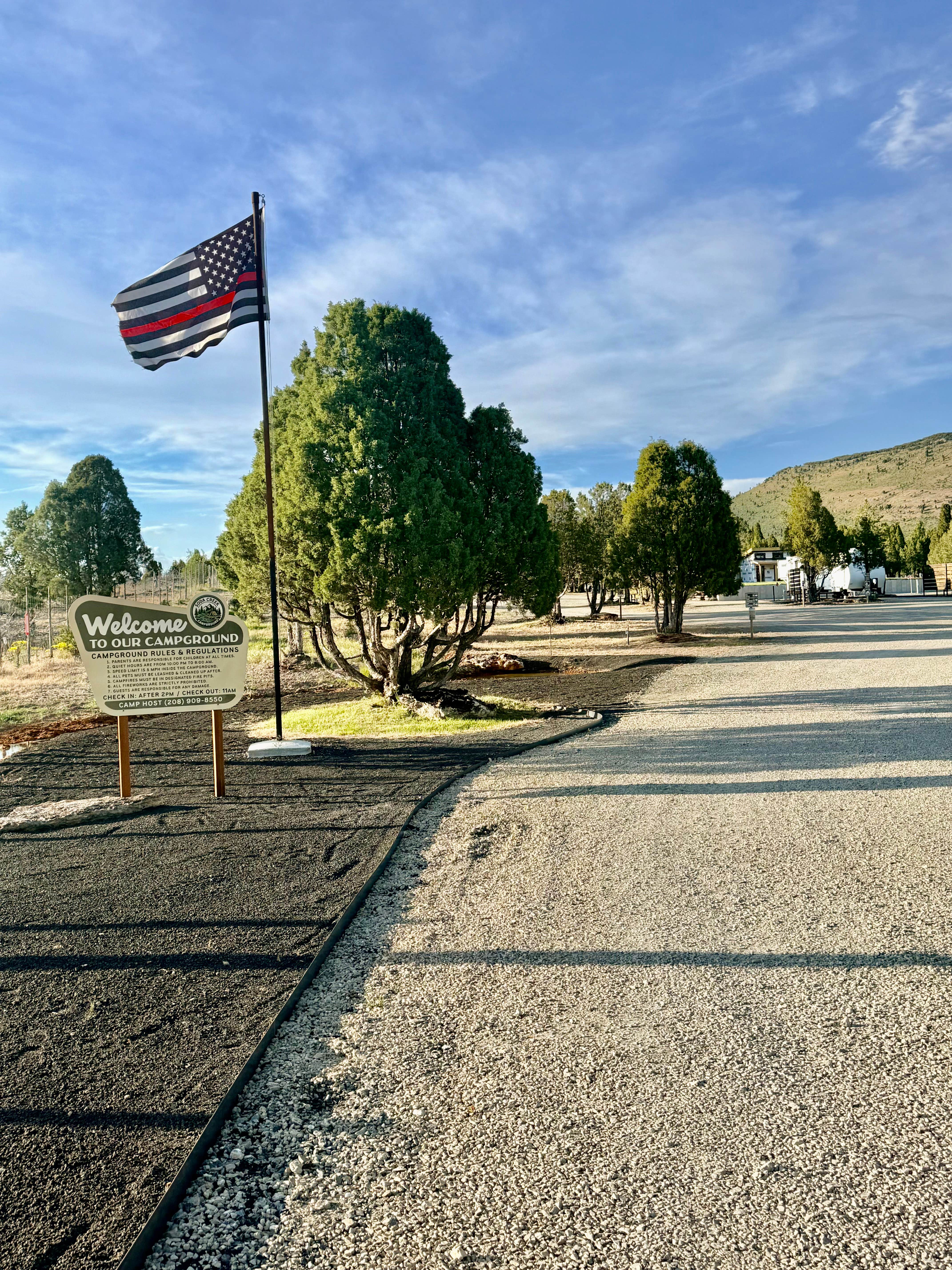 Camper-submitted photo at Soda Creek Campground near Soda Springs, ID
