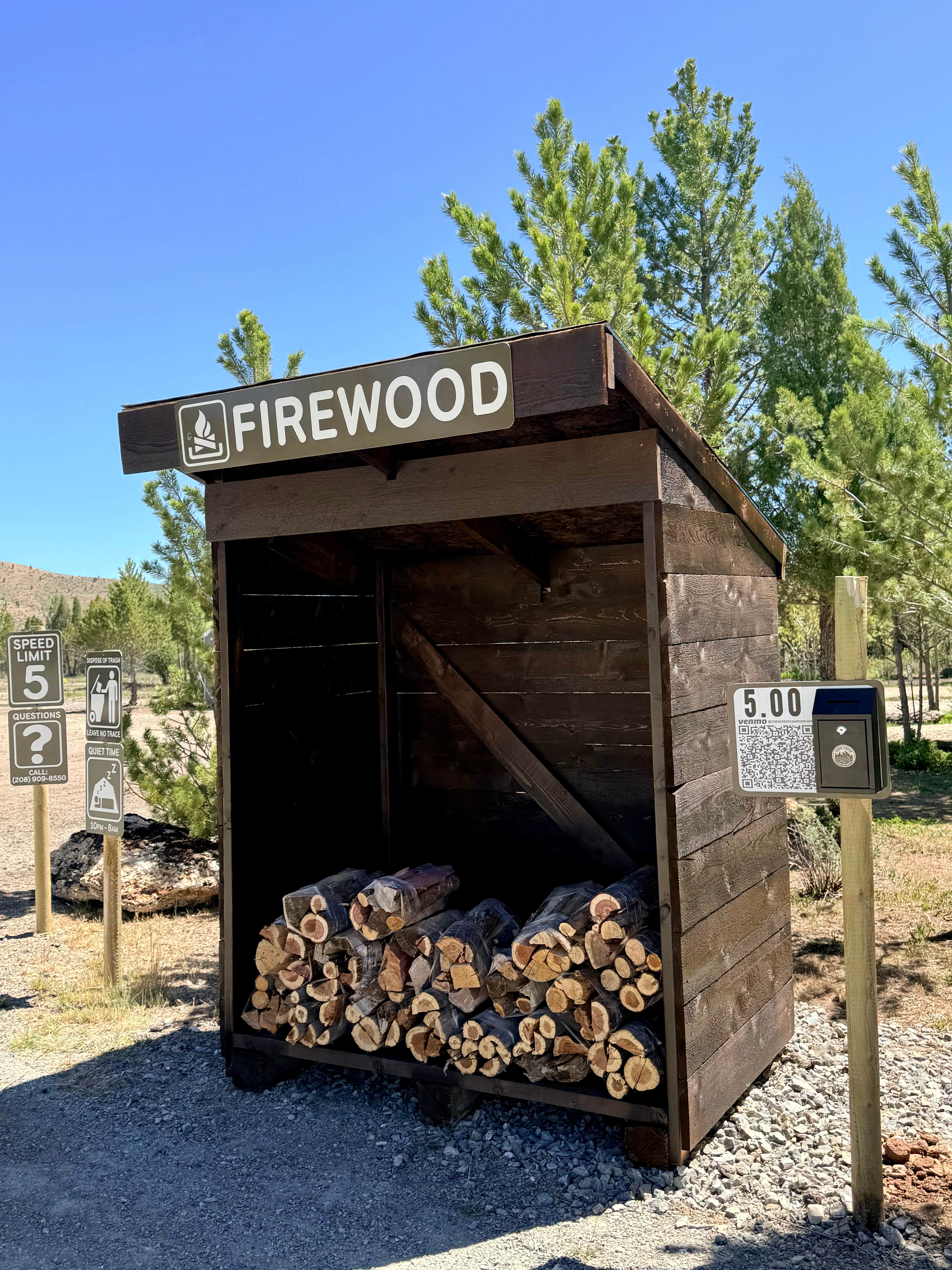 Camper-submitted photo at Soda Creek Campground near Soda Springs, ID