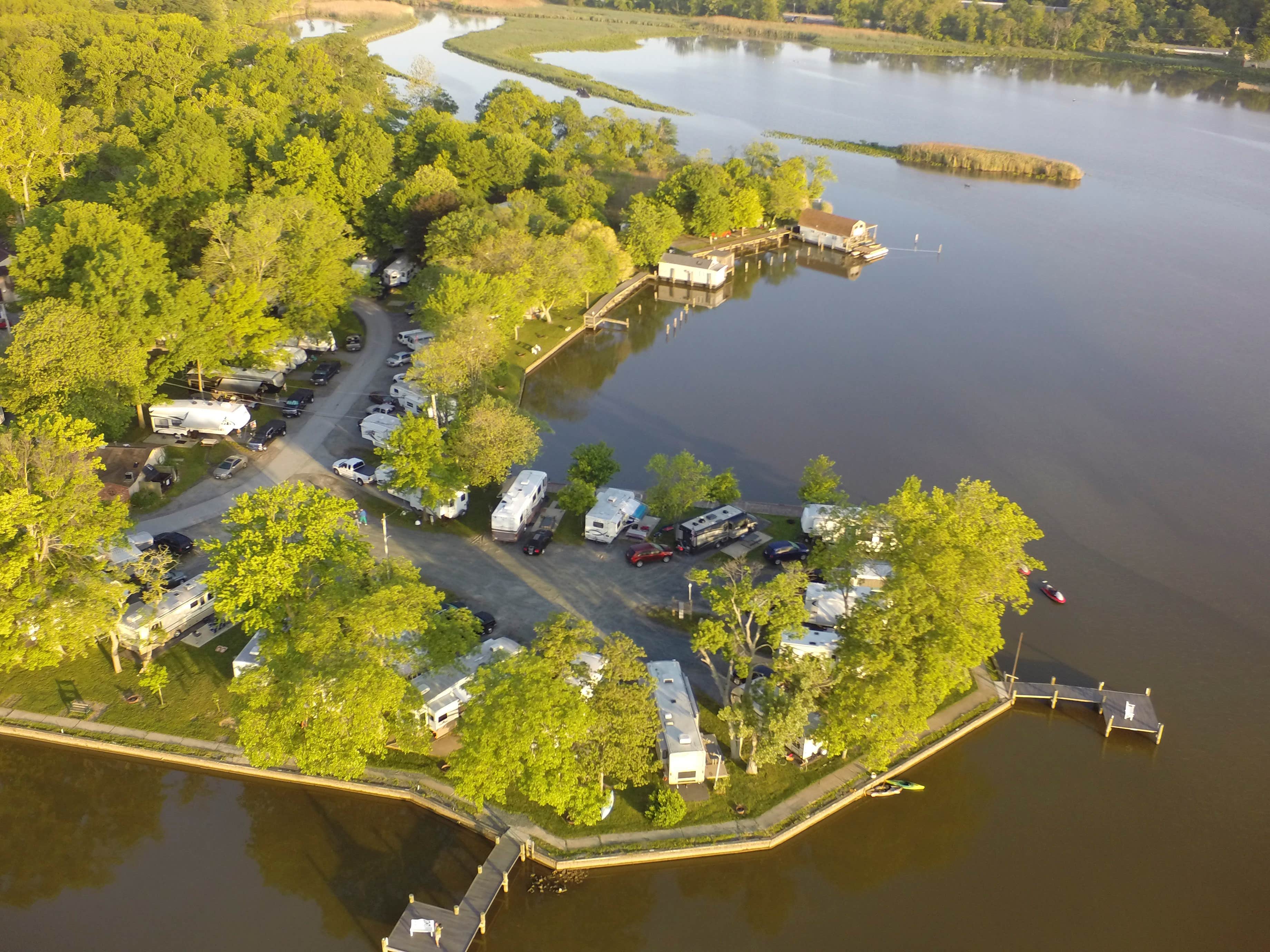 Camping near Camp Ramblewood: Bar Harbor RV Park & Marina, Abingdon, Maryland