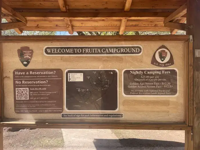 Camper-submitted photo at Fruita Campground — Capitol Reef National Park in Utah