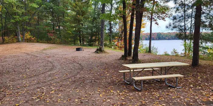 Camper submitted image from Steuben Lake Campsites — Hiawatha National Forest