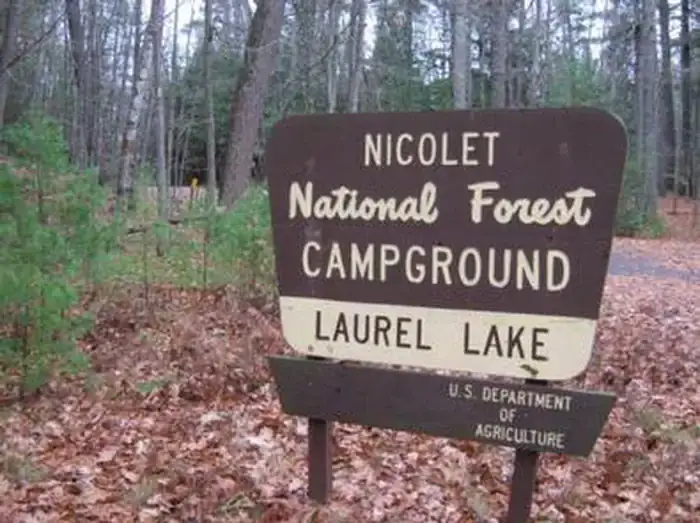 Camper-submitted photo at Laurel Lake Campground — Chequamegon Nicolet NF near Hiles, WI