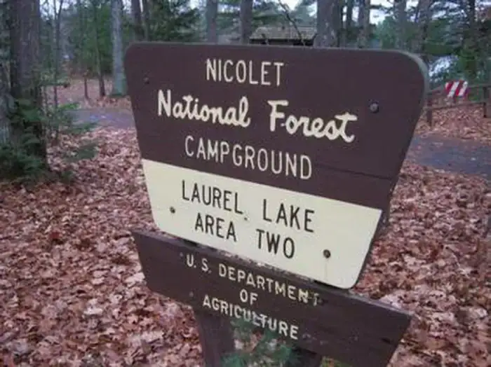 Camper-submitted photo at Laurel Lake Campground — Chequamegon Nicolet NF near Hiles, WI