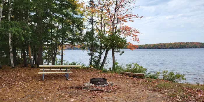 Camper submitted image from Triangle Lake Campsites — Hiawatha National Forest