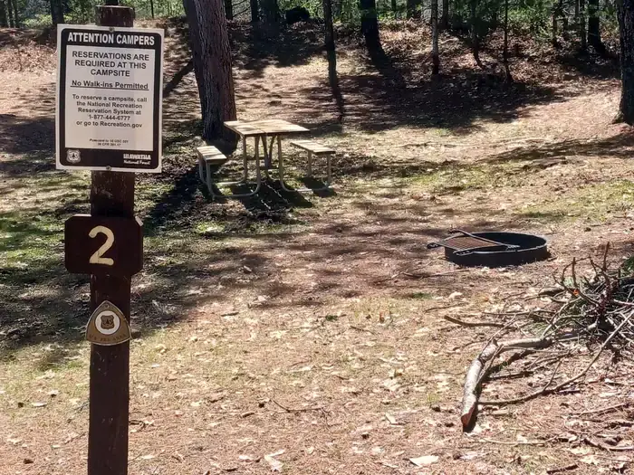 Camping near Ellie's Lazy Days Resort & Campground: Jackpine Lake Campsites — Hiawatha National Forest, Manistique, Michigan