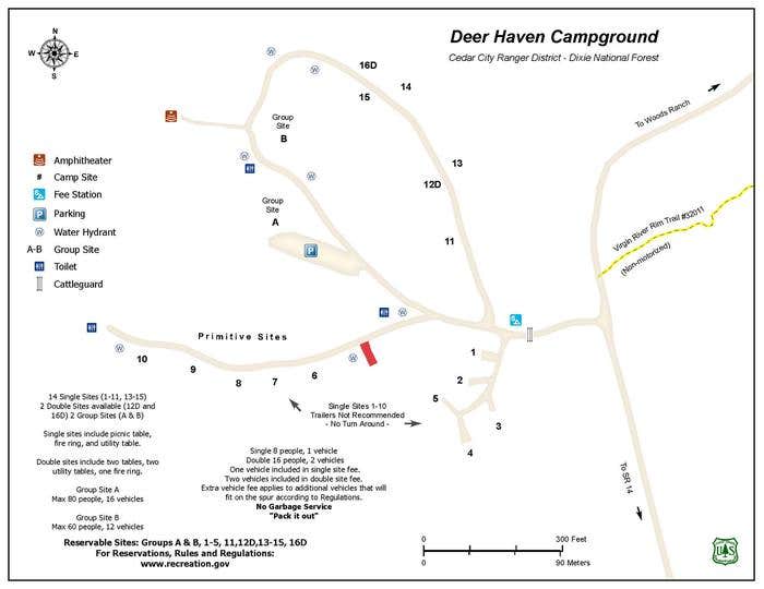 Camping near Pyramid Ridge Campground: Deer Haven Campground, Brian Head, Utah