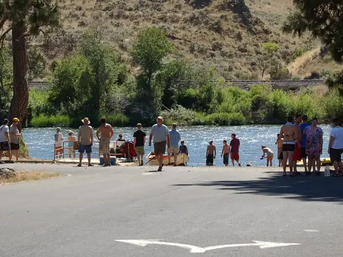 Camper-submitted photo at Yakima River Canyon Campgrounds (Umtanum, Lmuma Creek, Big Pines, Roza) — Yakima River Canyon near Yakima, WA