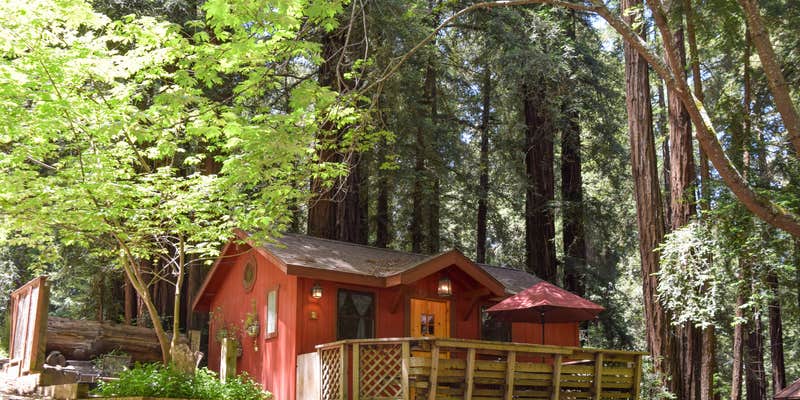 Camper submitted image from Riverside Campground & Cabins