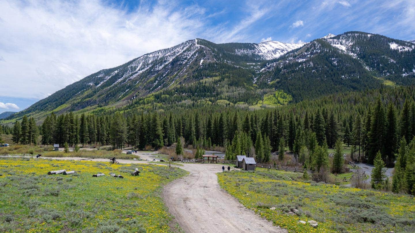 Camper-submitted photo at Oh Be Joyful Campground near Crested Butte, CO