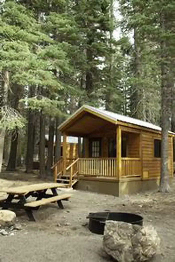 Camper-submitted photo at Manzanita Lake Camping Cabins — Lassen Volcanic National Park near Lassen Volcanic National Park