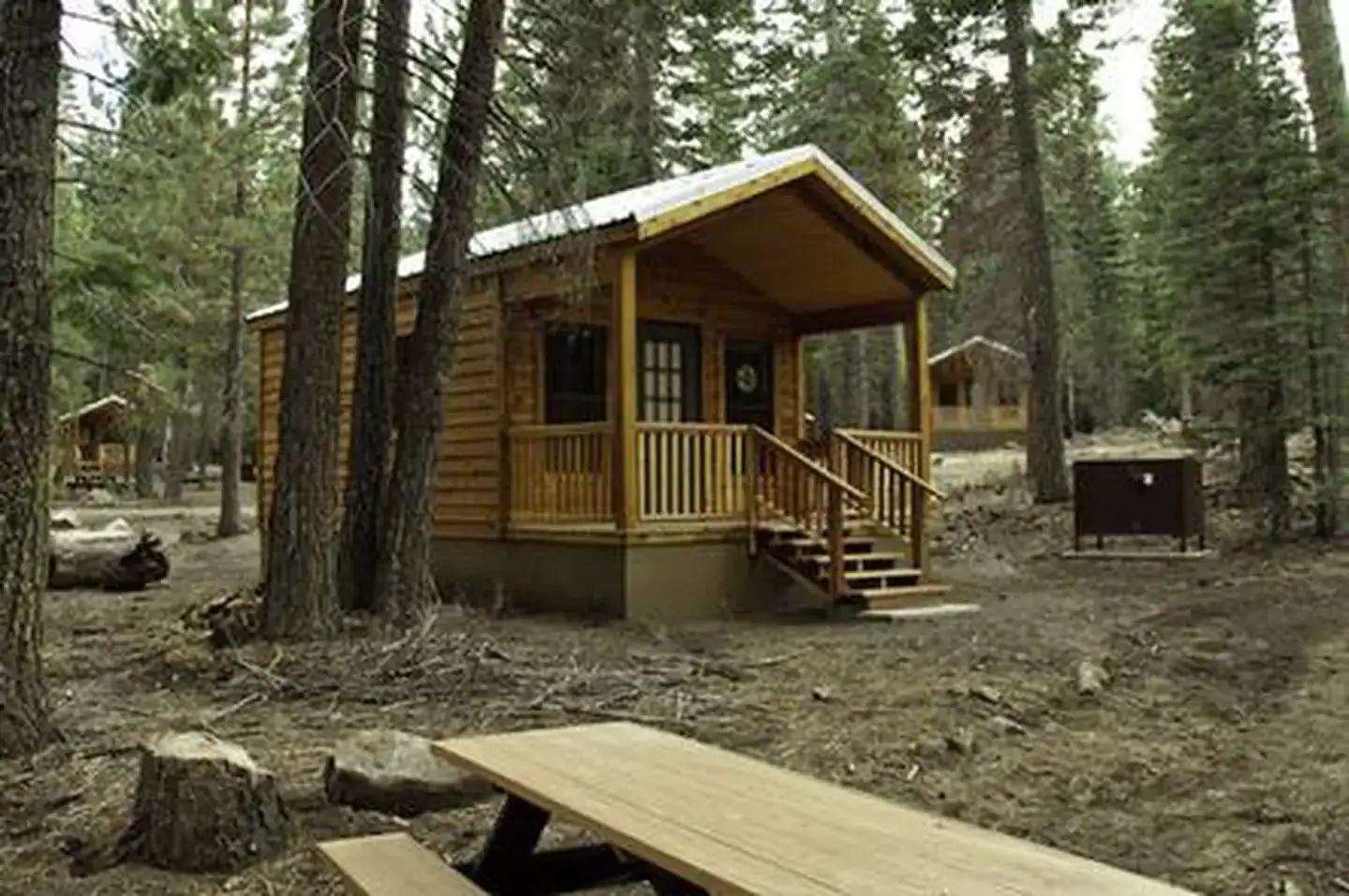 Camper-submitted photo at Manzanita Lake Camping Cabins — Lassen Volcanic National Park near Lassen Volcanic National Park