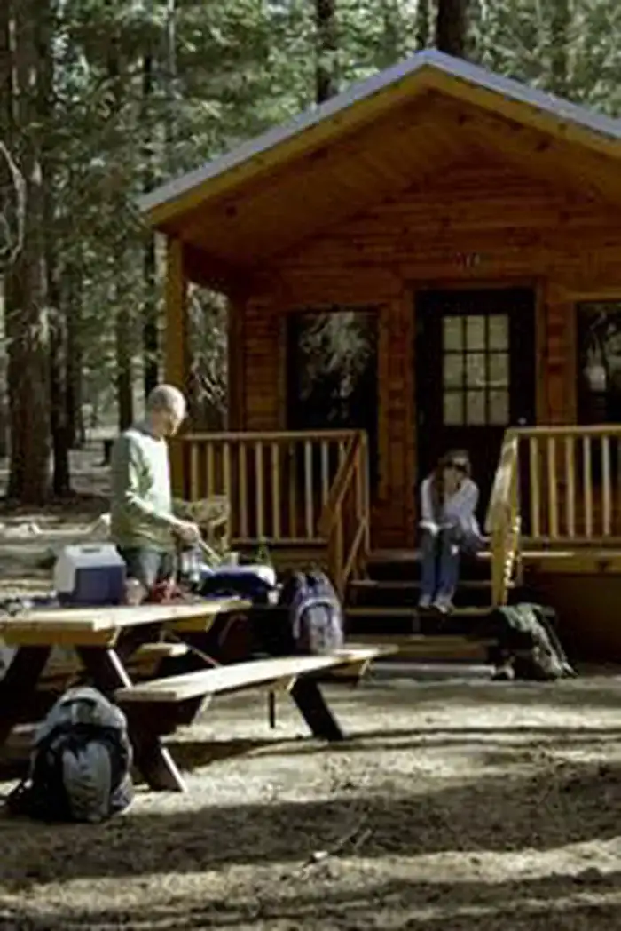 Camper-submitted photo at Manzanita Lake Camping Cabins — Lassen Volcanic National Park near Lassen Volcanic National Park