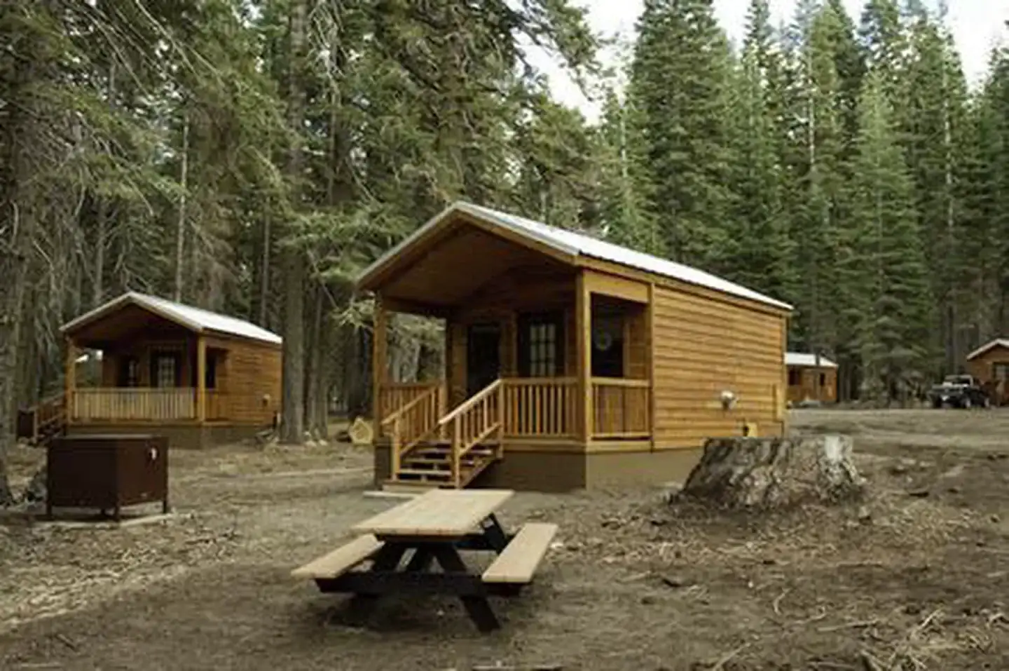 Camper-submitted photo at Manzanita Lake Camping Cabins — Lassen Volcanic National Park near Shingletown, CA