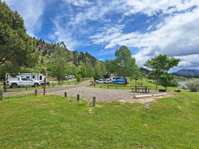 Camper-submitted photo at Holter Lake Campground — Chain Of Lakes near Canyon Creek, MT