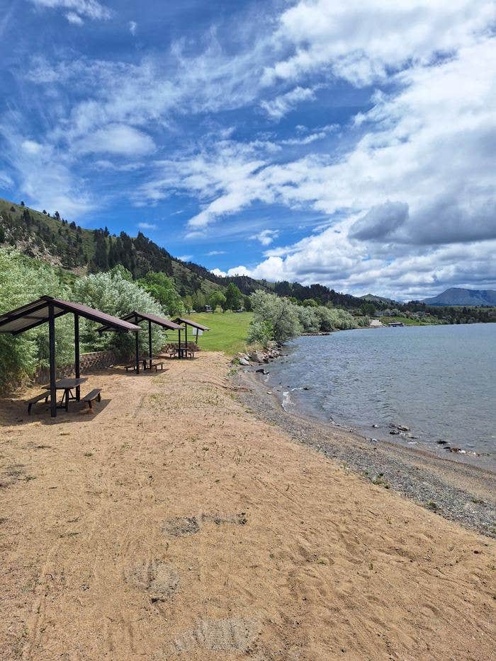 Camper-submitted photo at Holter Lake Campground — Chain Of Lakes near Canyon Creek, MT