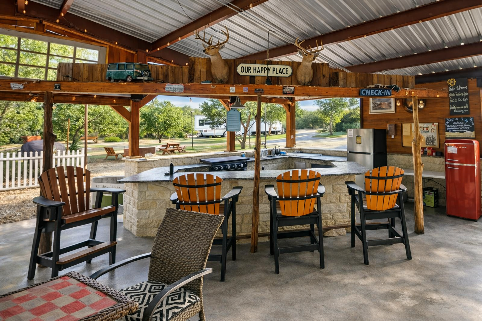 Camper-submitted photo at Al's Hideaway Cabin and RV Rentals, LLC near Bandera, TX