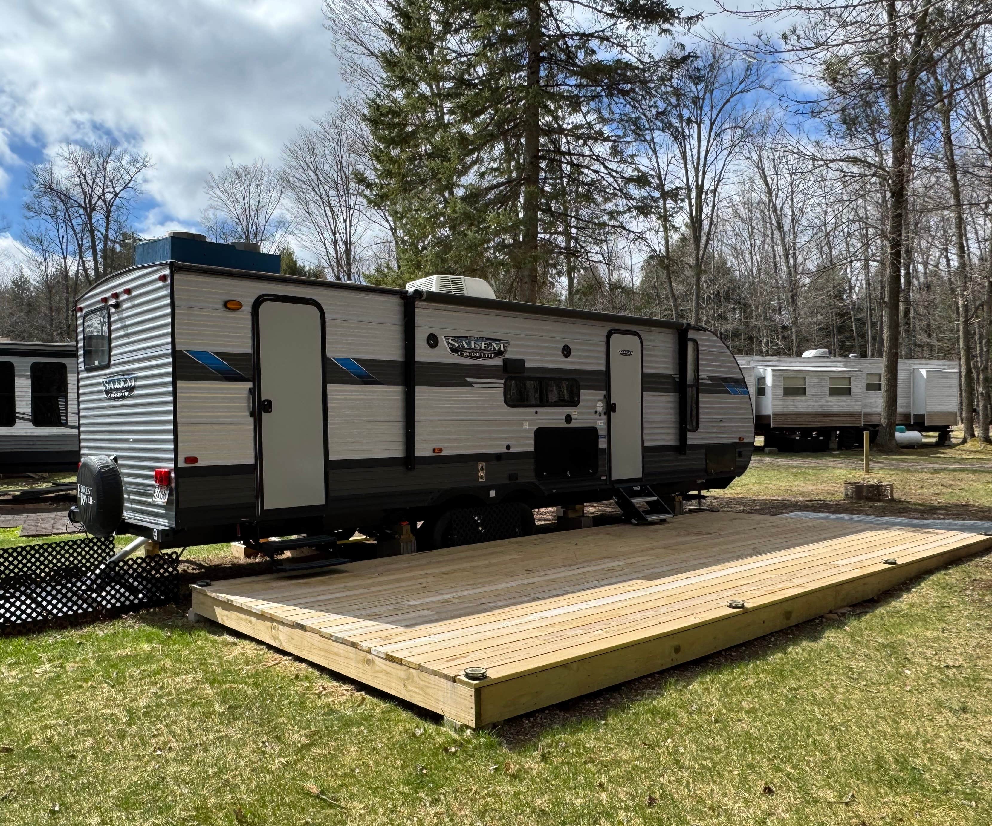 Camper-submitted photo at Northern Hideaway RV Park and Campground near Iron River, MI