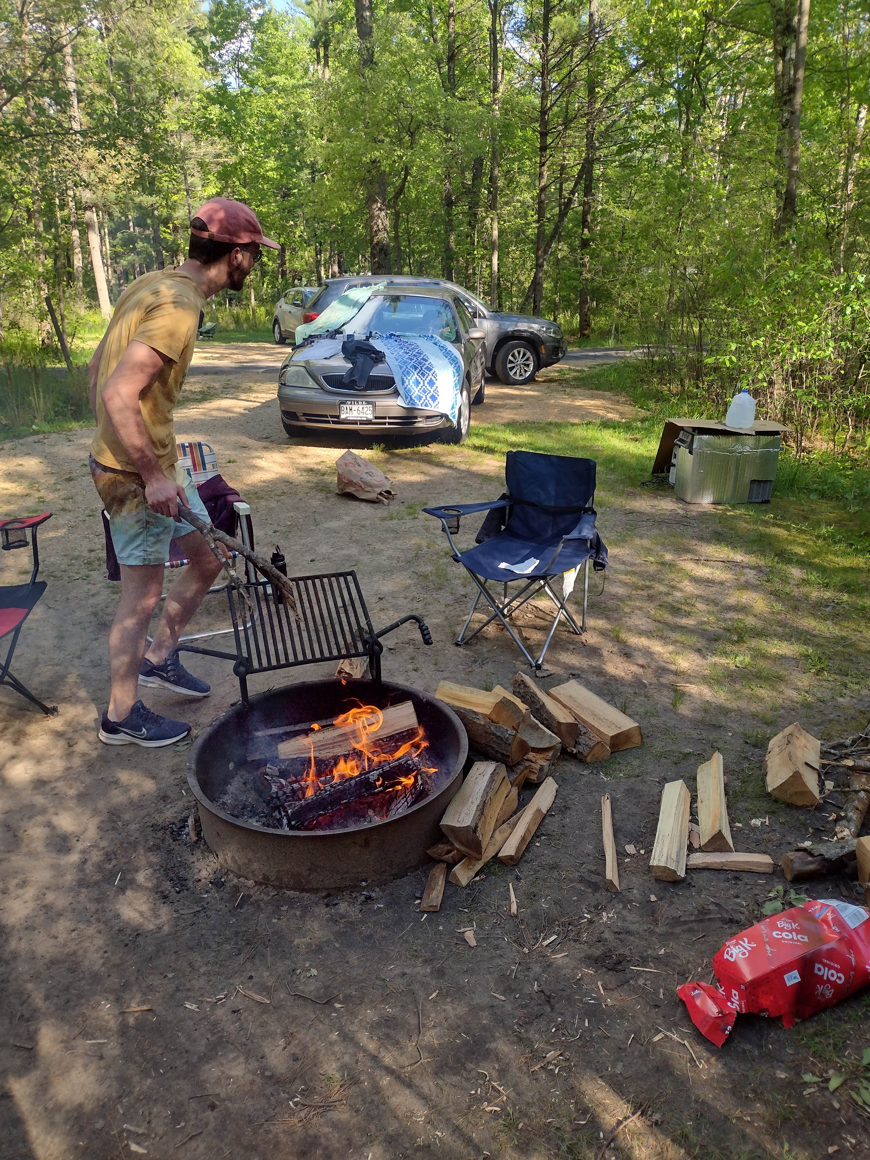 Athan D.'s photo at Pigeon Creek Campground — Black River State Forest near Neillsville, WI