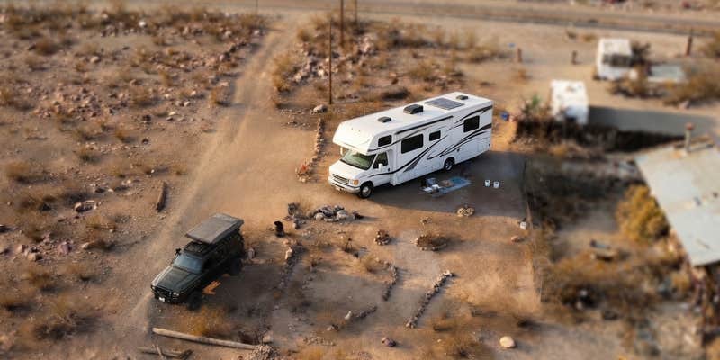 Camper submitted image from Historic Rt 66 Oatman Arizona Campsite