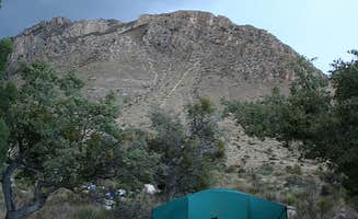 Richard M.'s photo of tent camping at Guadalupe Peak Wilderness Campground — Guadalupe Mountains National Park near Whites City, NM