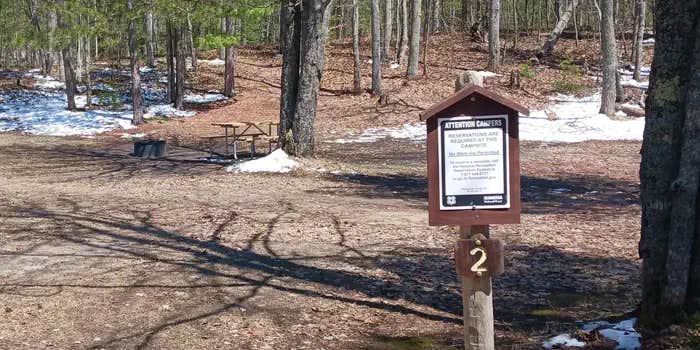 Camper submitted image from Mowe Lake Campsites — Hiawatha National Forest