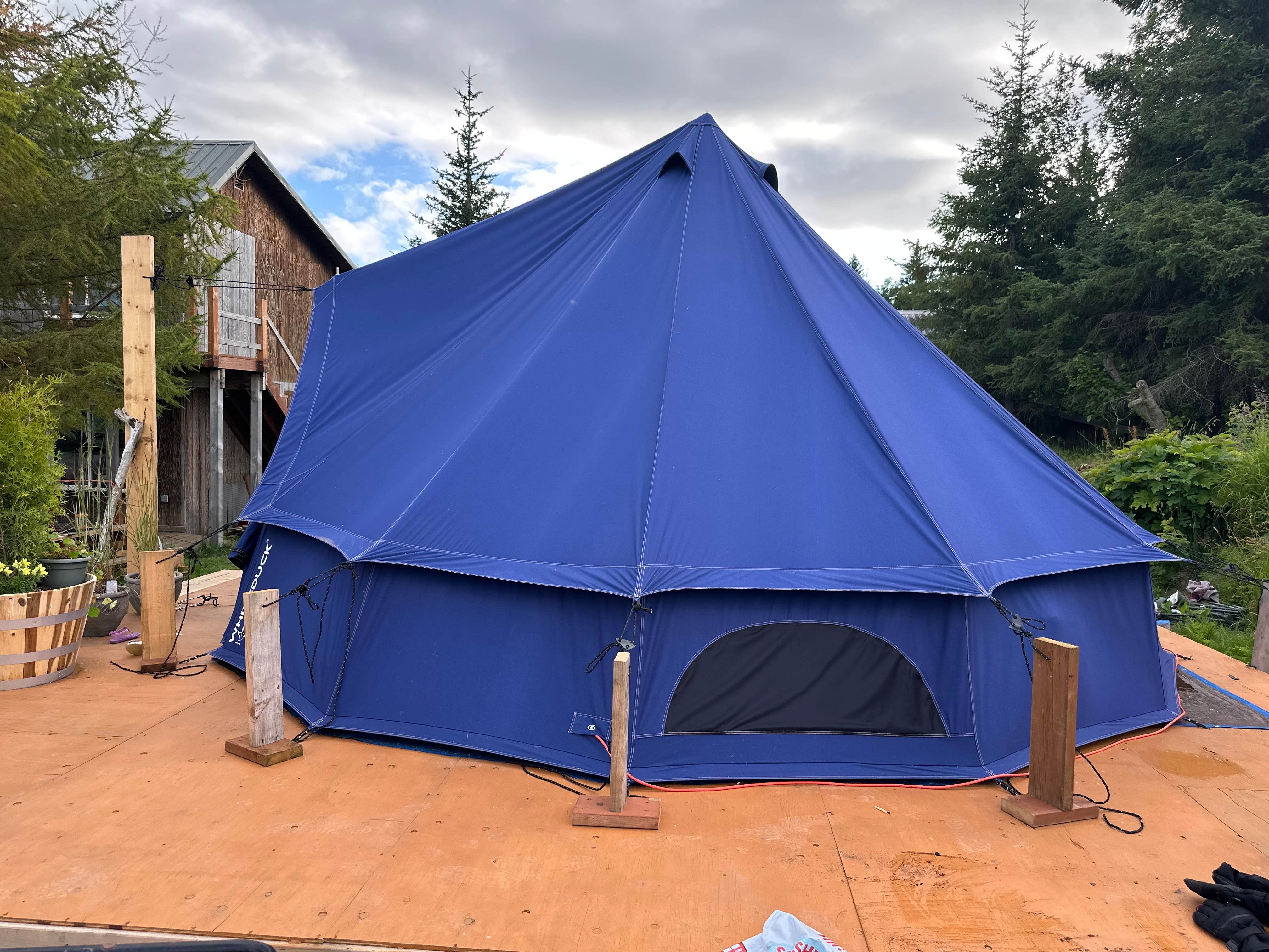 Camper-submitted photo at Drop Anchor Seaview Glamping Homer Alaska near Ninilchik, AK