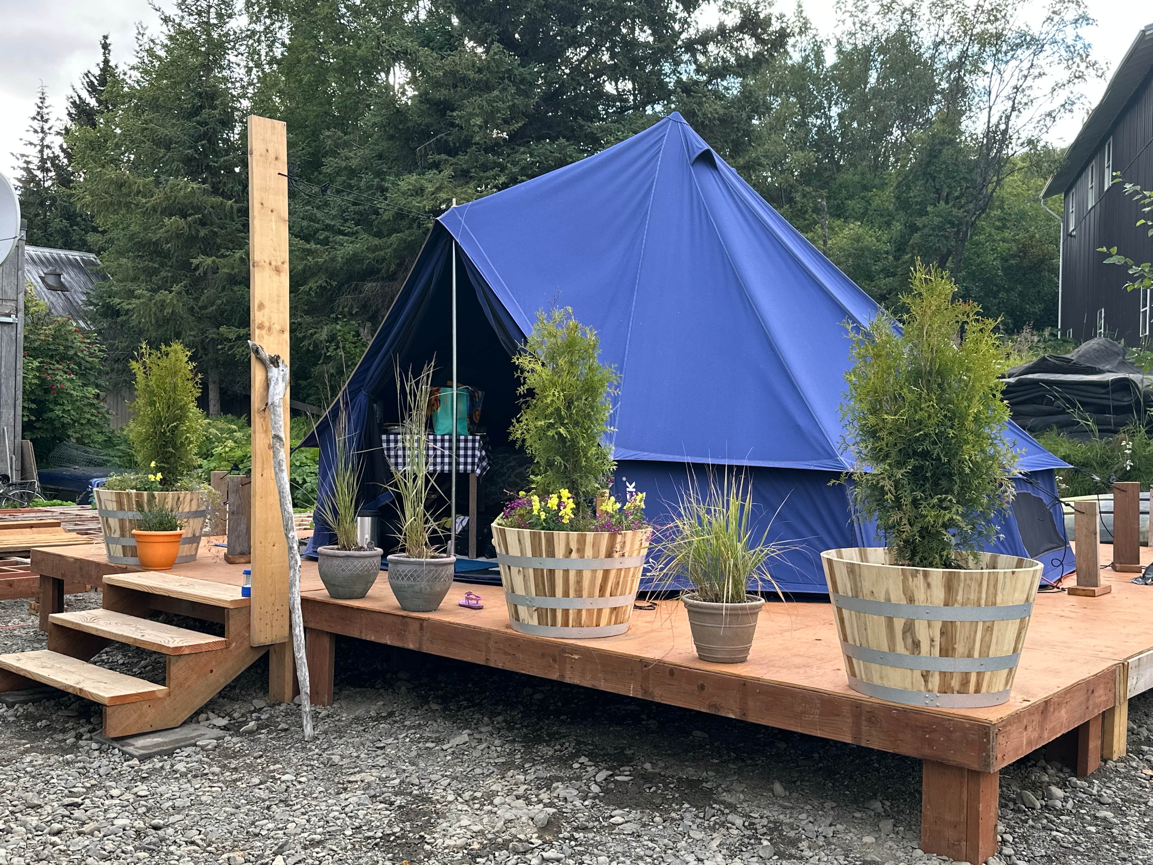 Camper-submitted photo at Drop Anchor Seaview Glamping Homer Alaska near Ninilchik, AK