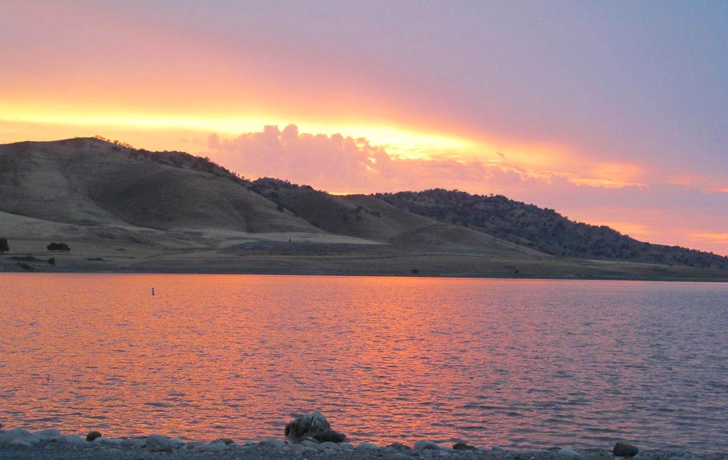 Camper-submitted photo at Tule - Success Lake near Exeter, CA