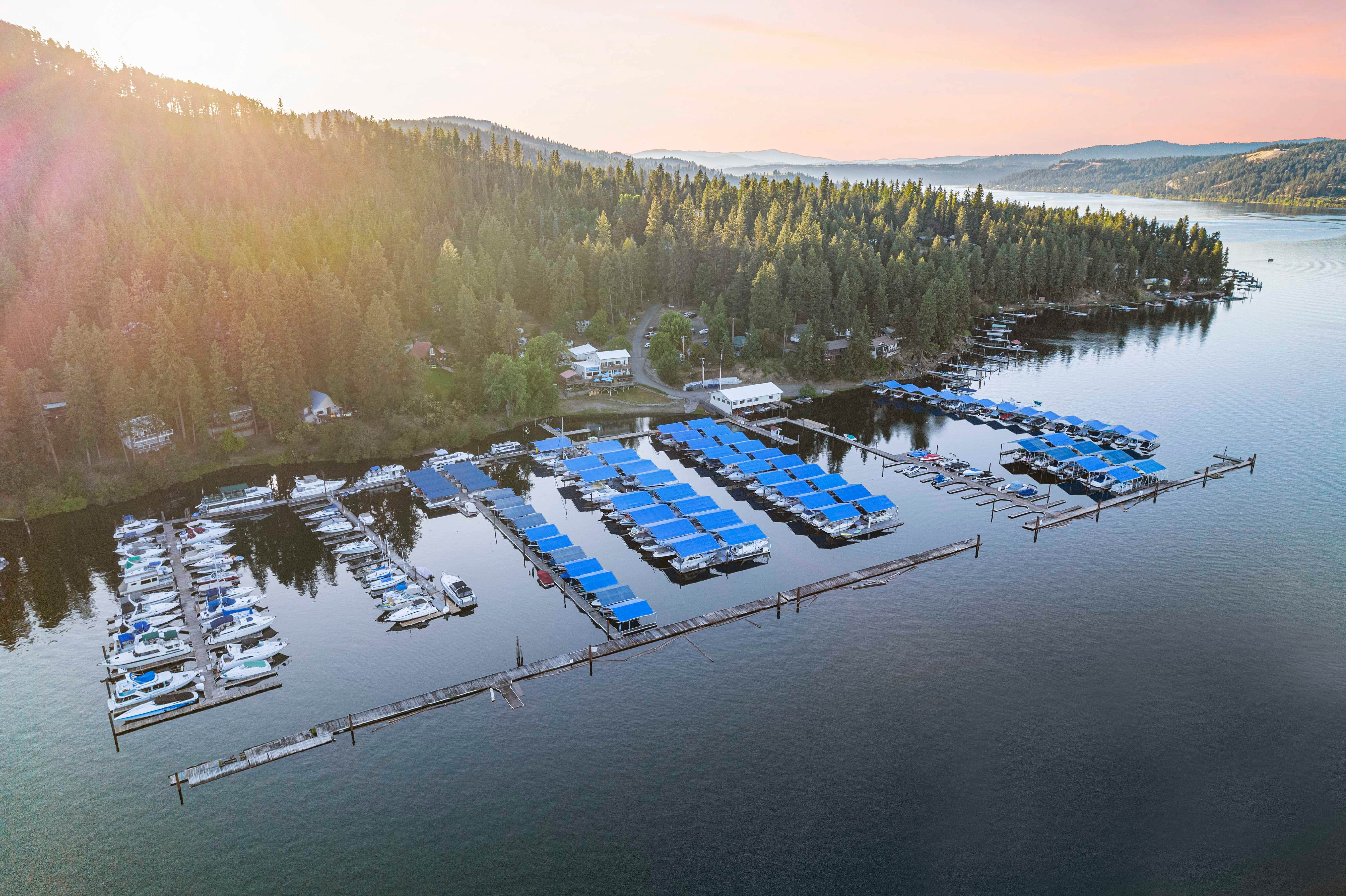 Camper-submitted photo at Conkling Marina & Resort near Harrison, ID