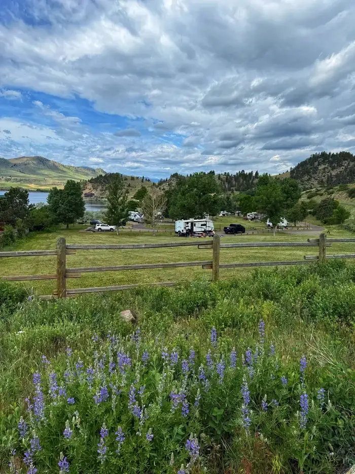 Camper-submitted photo at Holter Lake Campground — Chain Of Lakes near Helena National Forest
