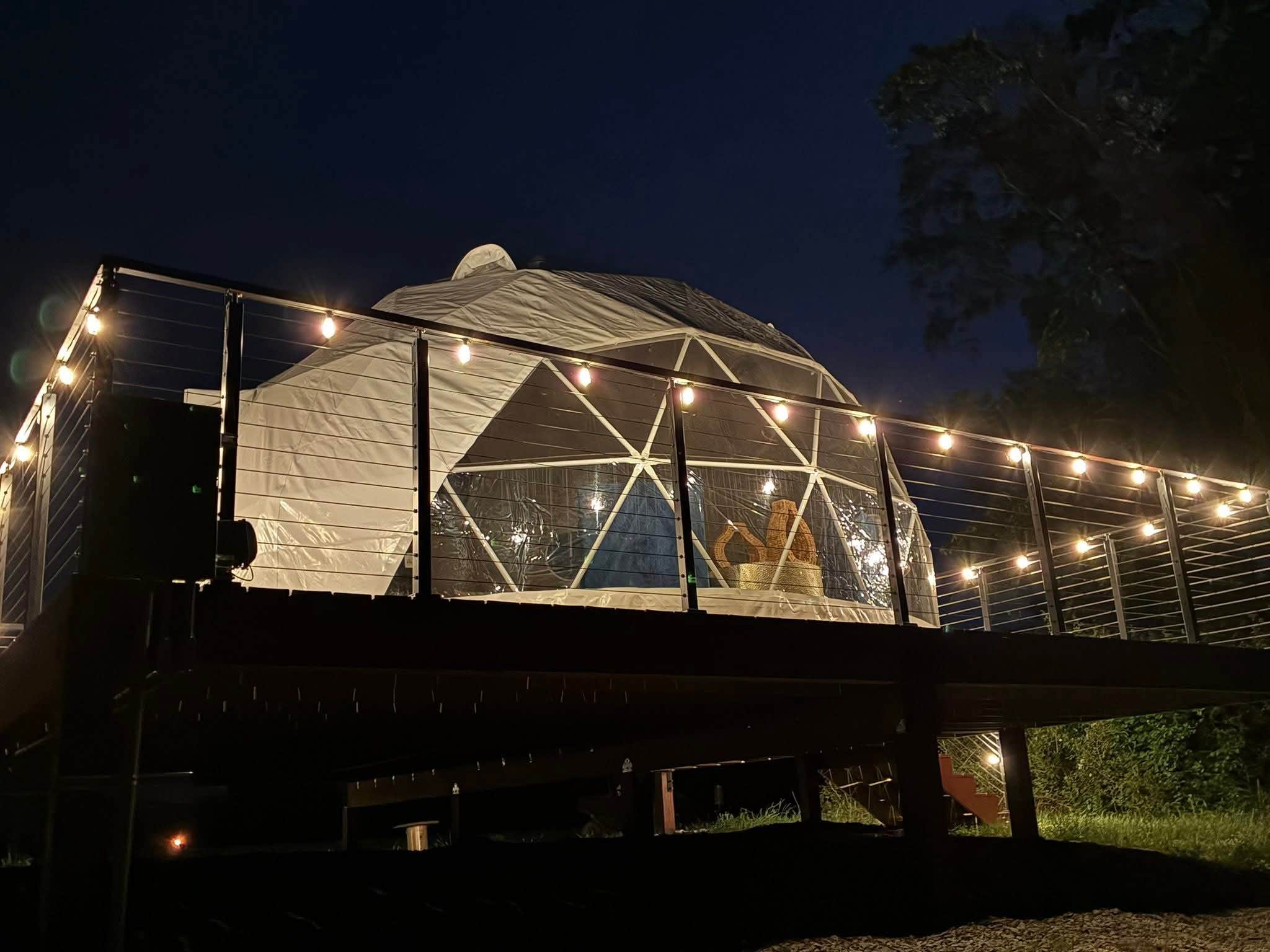 Camper-submitted photo at The Edge Cave Run's Glamping Getaway near Maysville, KY