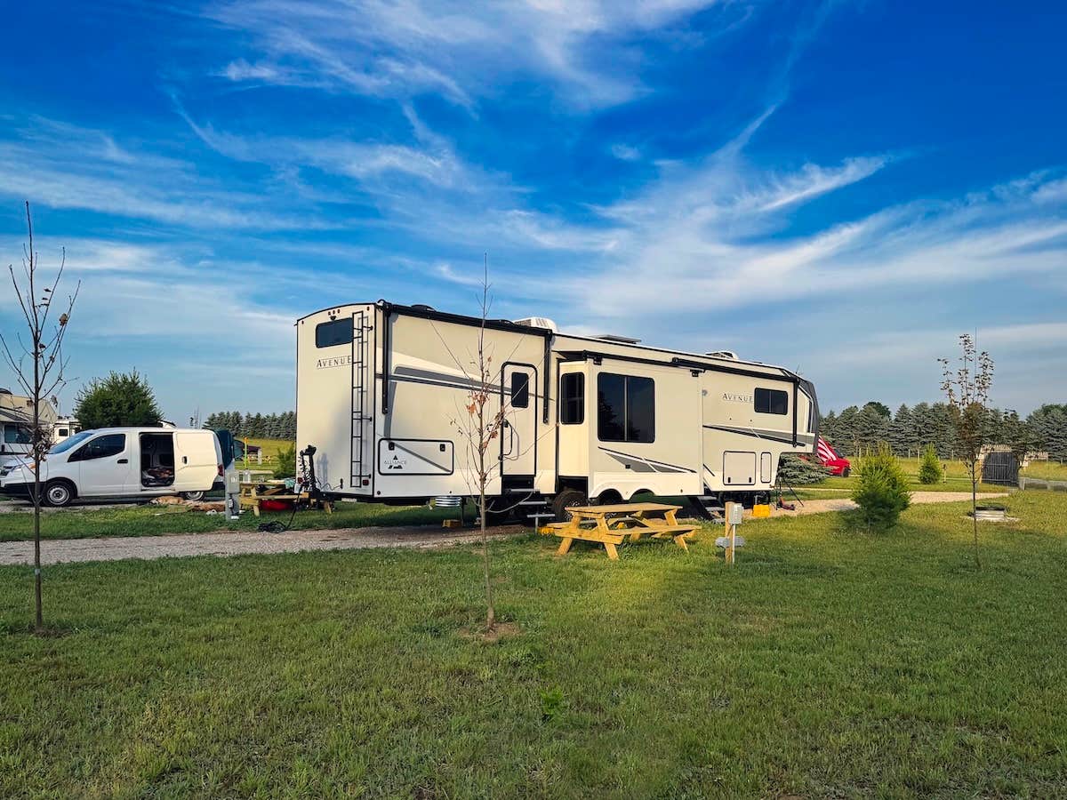 Camper-submitted photo at Lively Acres Campground near Maple City, MI