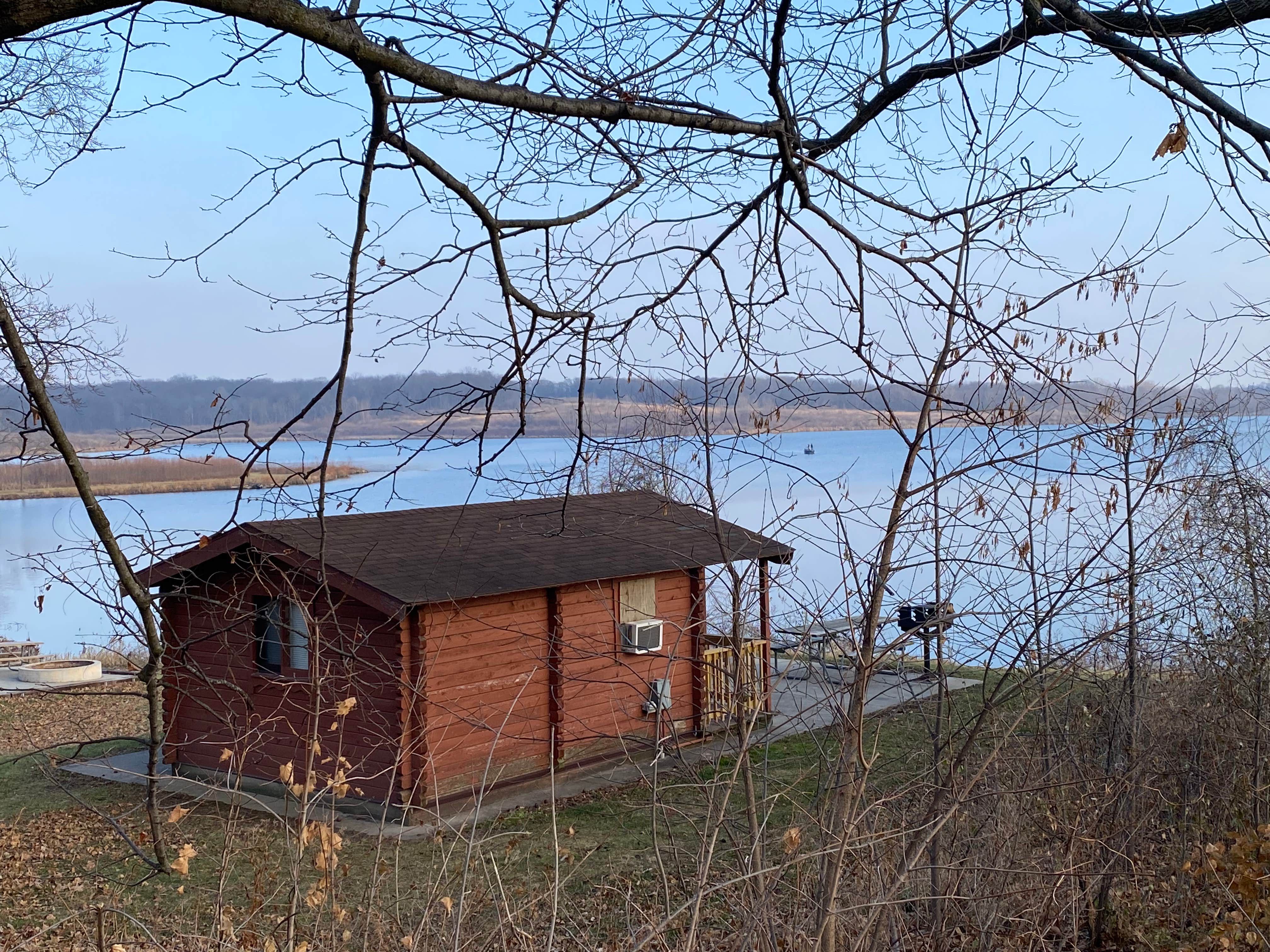 Camper-submitted photo at Lakefront Cabins - Shabbona Lake near Rochelle, IL
