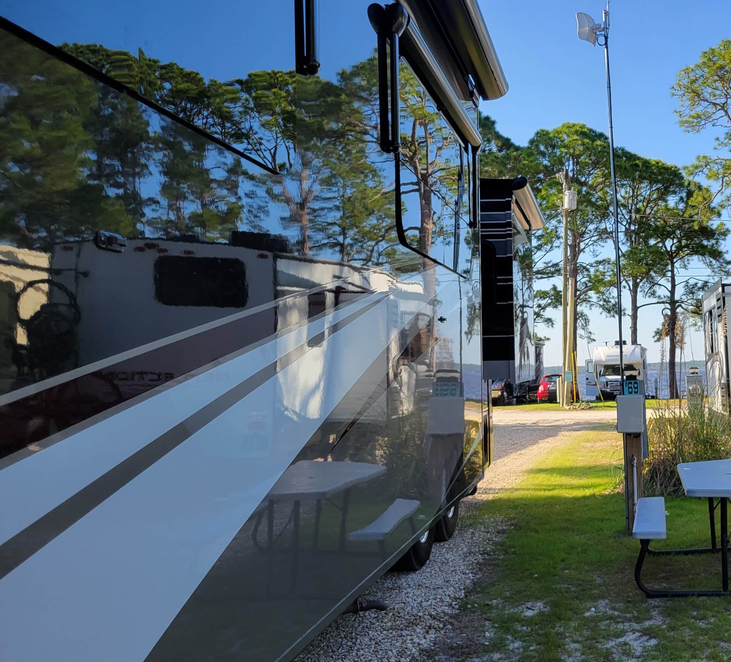 Camper-submitted photo at Holiday Campground on Ochlockonee Bay near Sopchoppy, FL