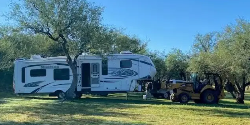 Camper submitted image from Shaded RV Space in Arivaca