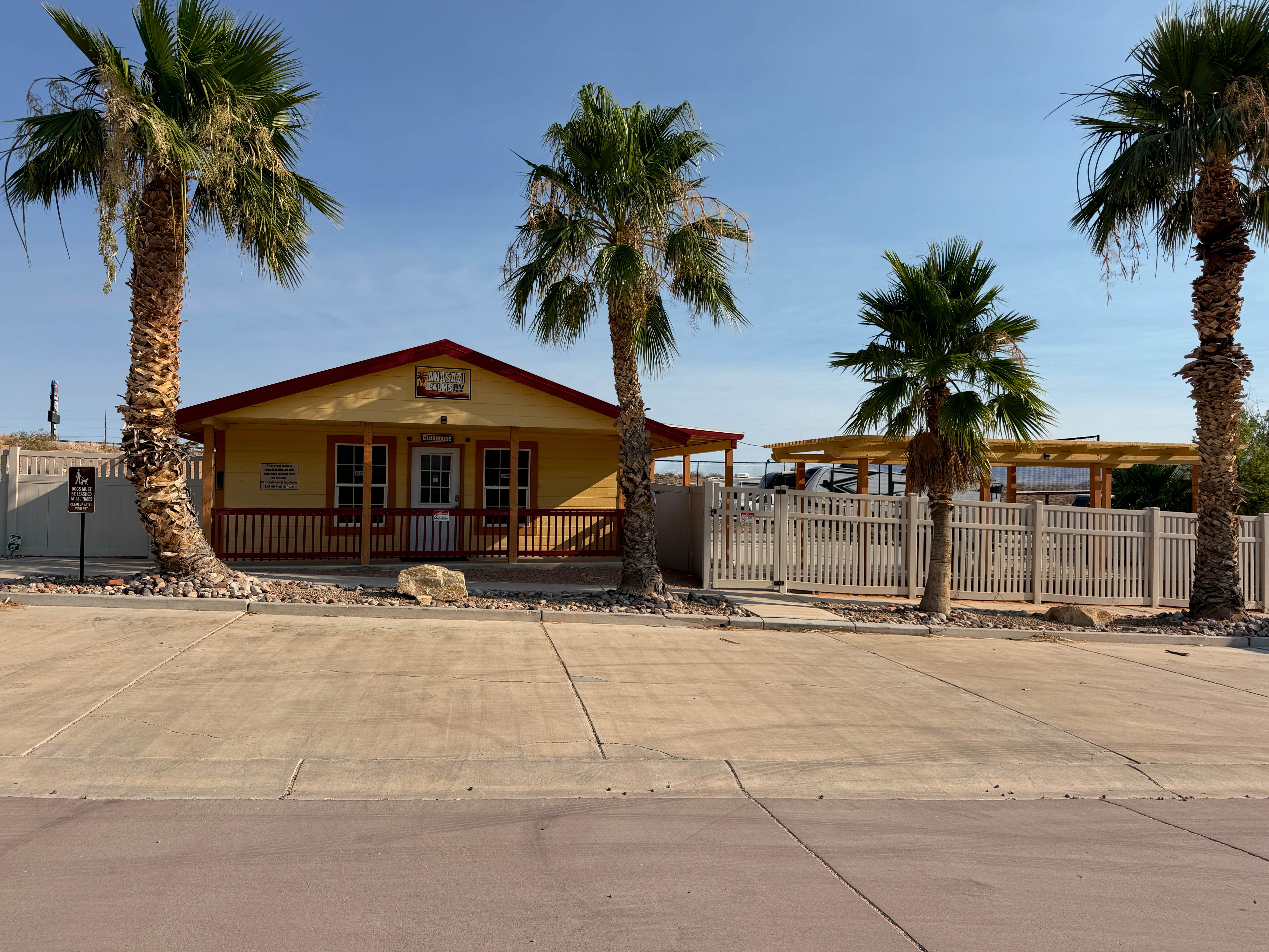 Camper-submitted photo at Anasazi Palms near Littlefield, AZ