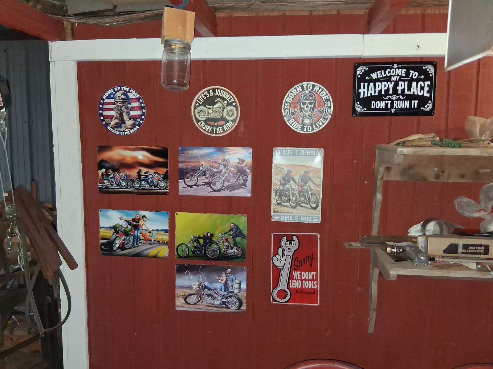 Camper-submitted photo at Biker tent camp near Geneva, AL