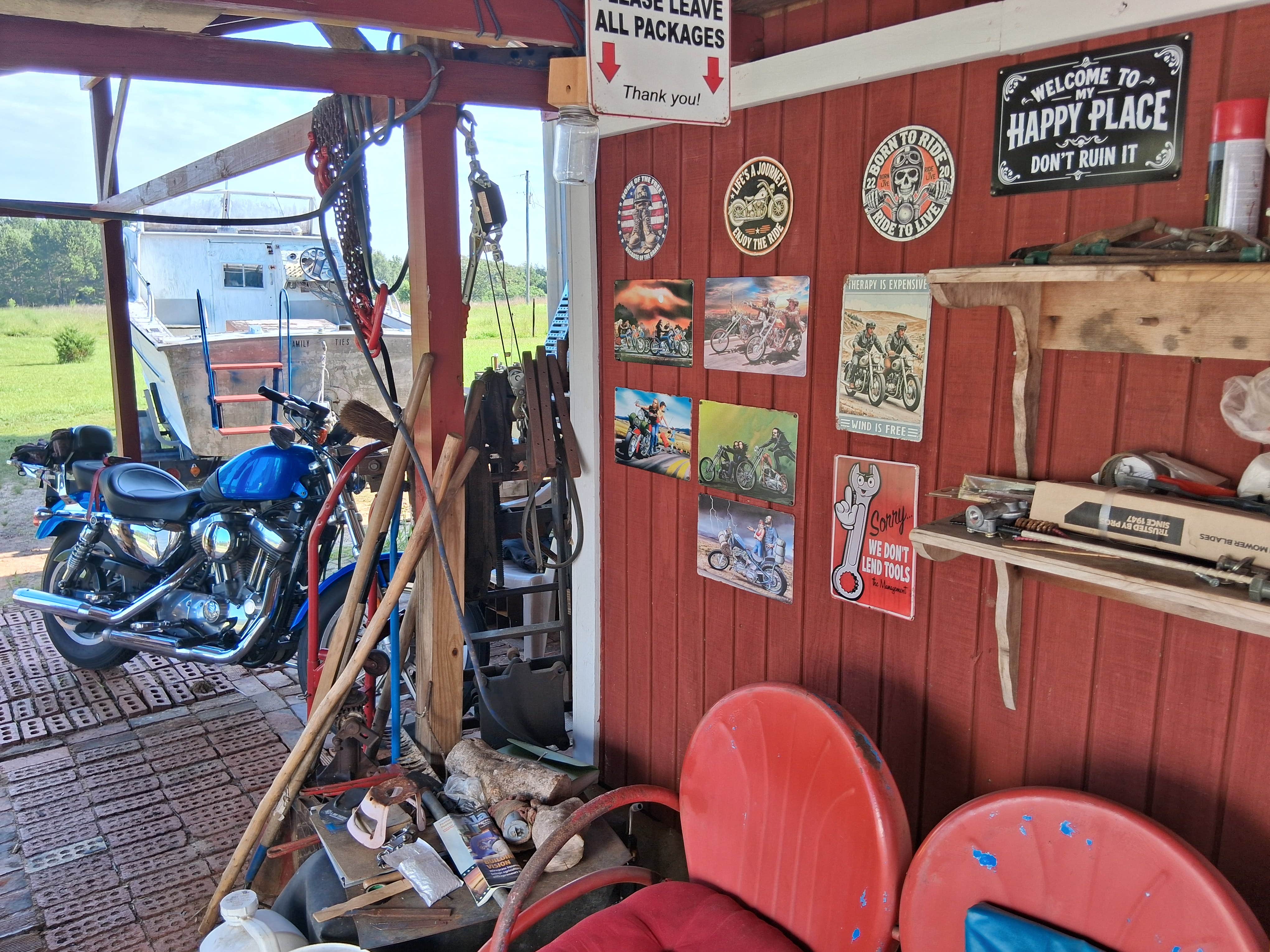 Camper-submitted photo at Biker tent camp near Geneva, AL