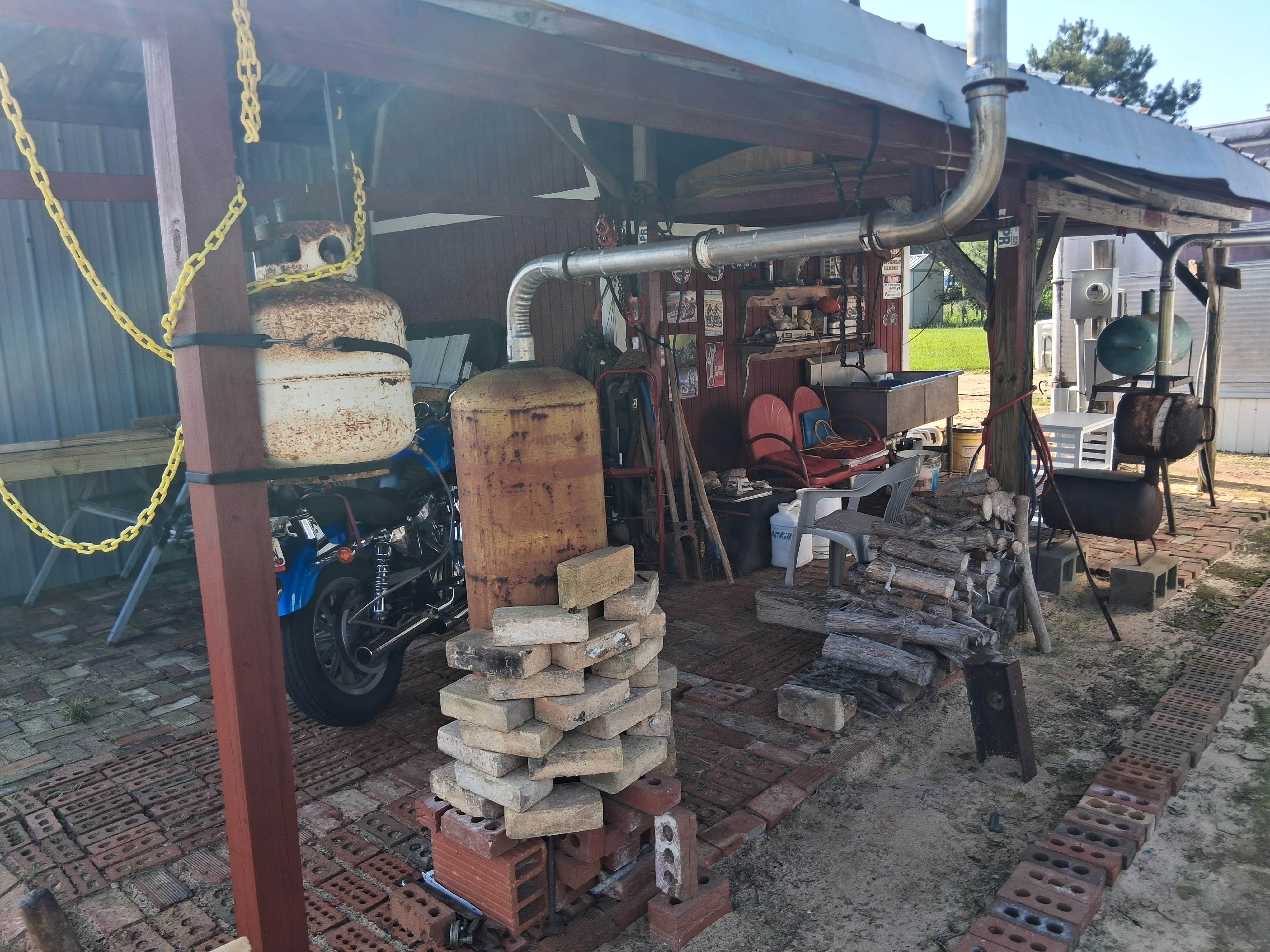 Camper-submitted photo at Biker tent camp near Geneva, AL