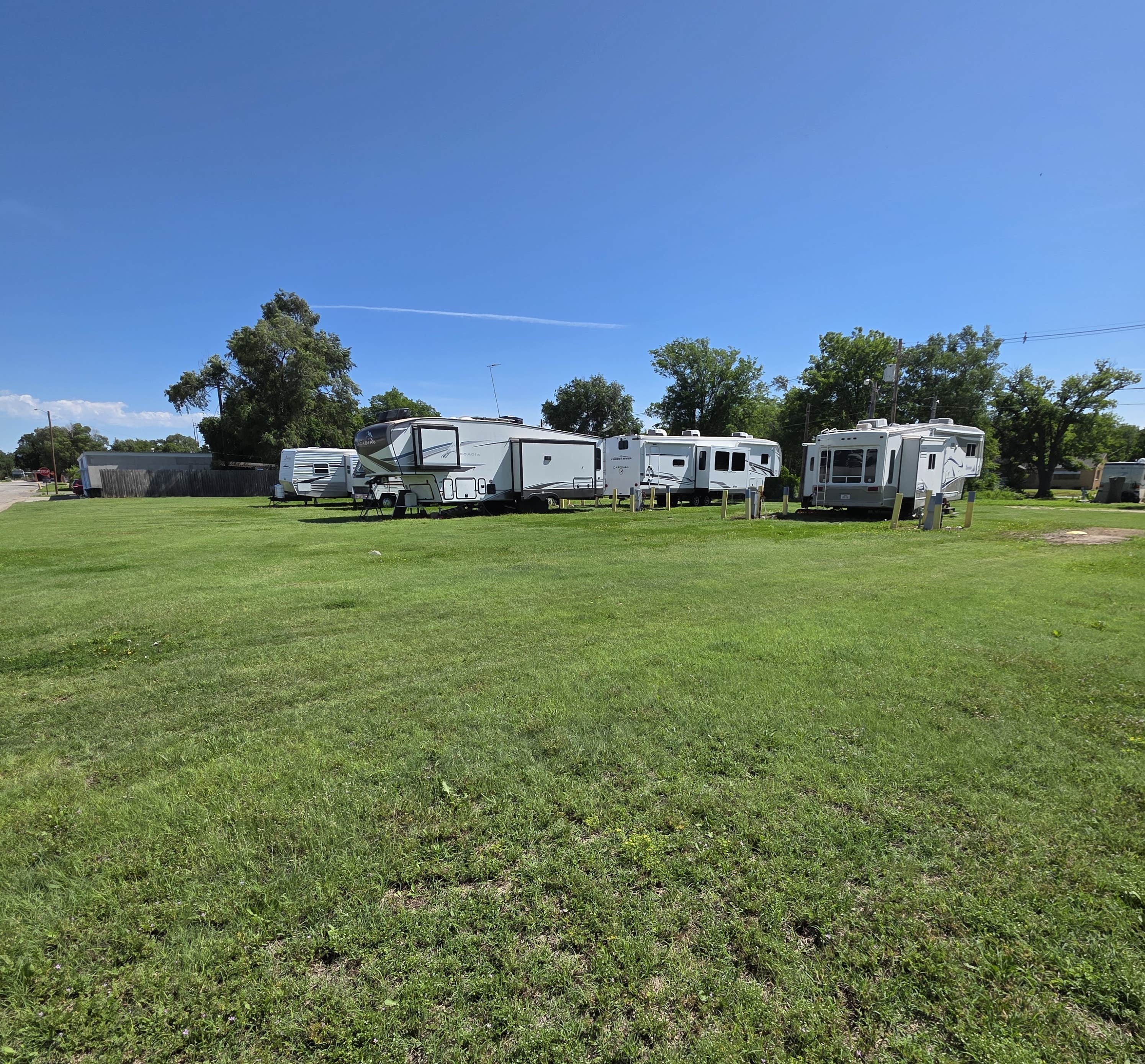 Camper-submitted photo at Simple Stay RV Park near Claflin, KS