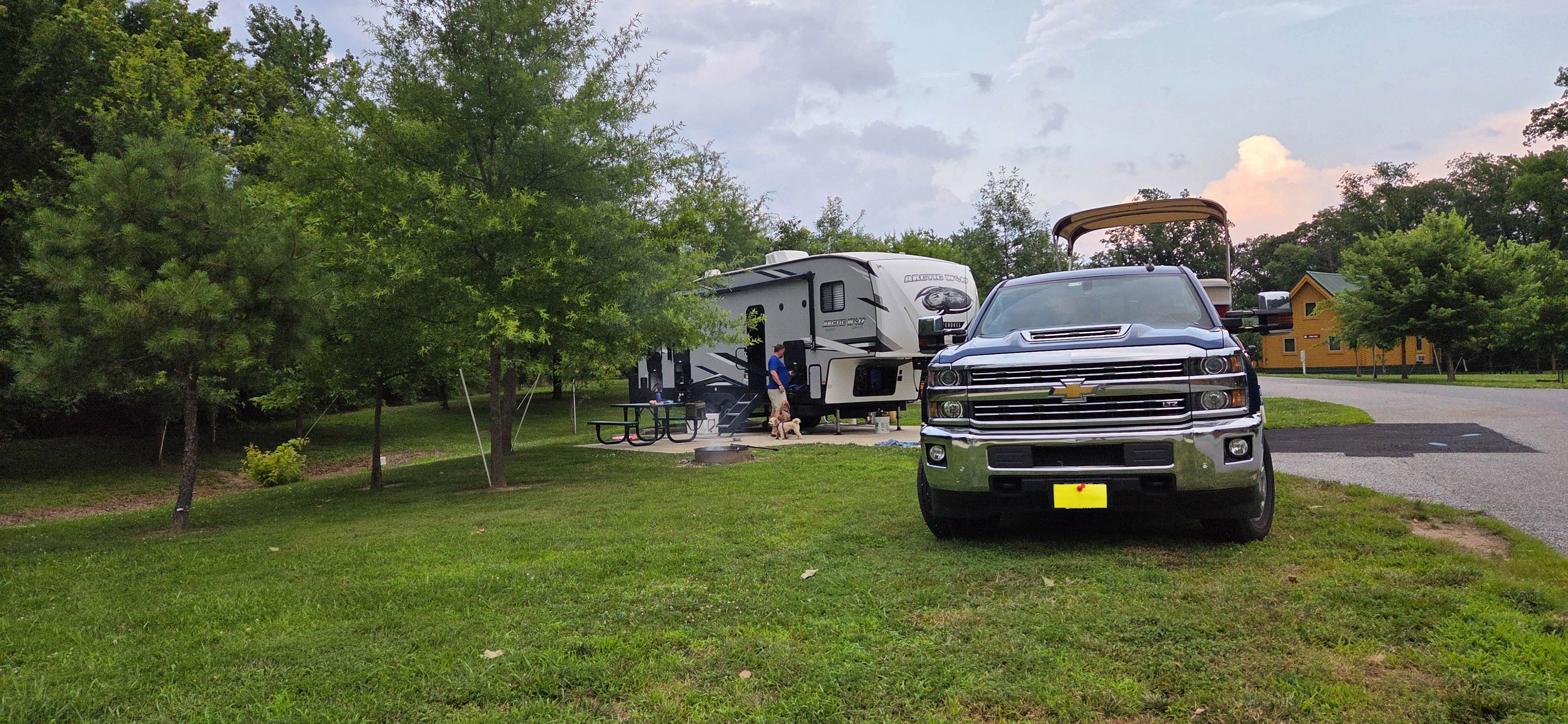 Camper-submitted photo at Aberdeen Proving Ground RV Park near Chadds Ford, PA