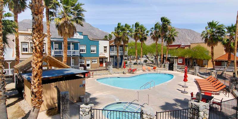 Camper submitted image from Palm Canyon Hotel & RV Resort