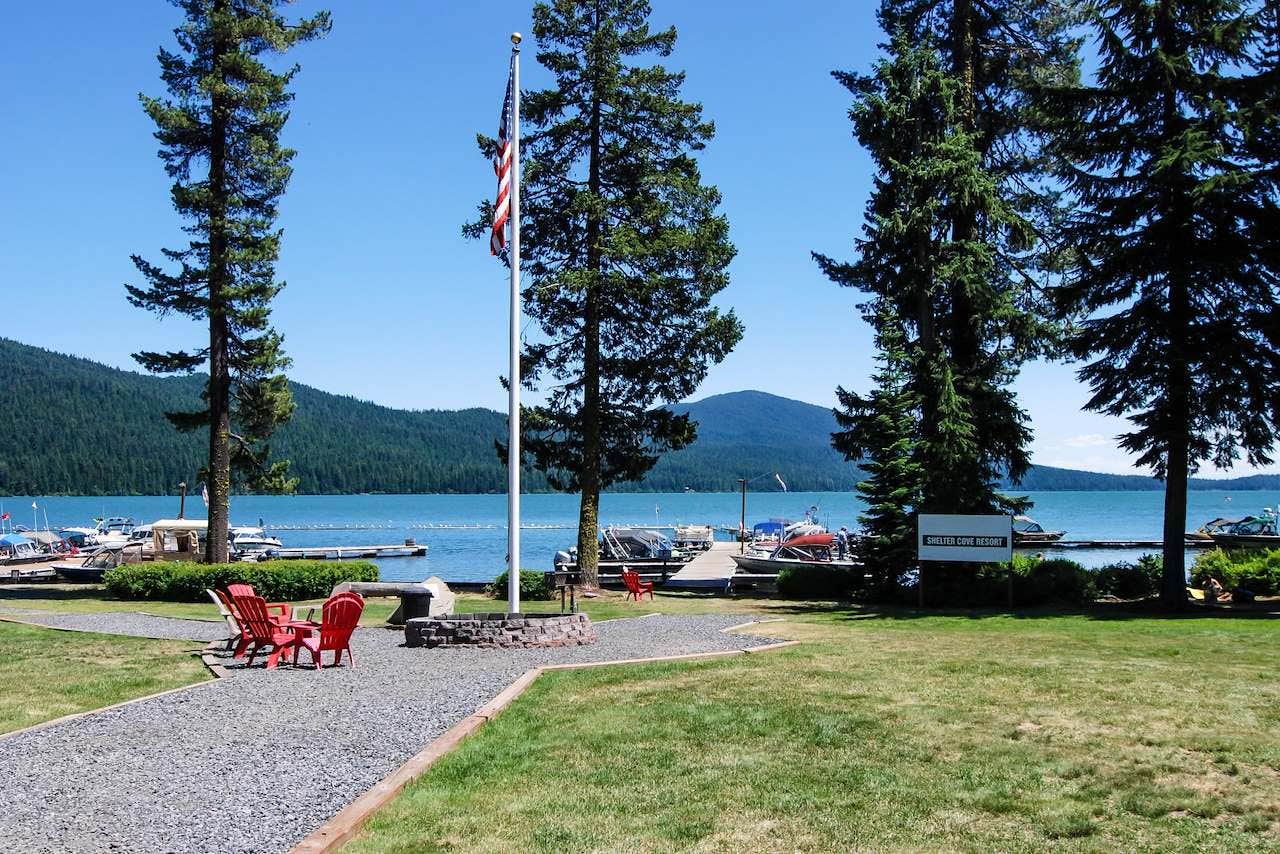 Camper-submitted photo at Shelter Cove Resort & Marina near Westfir, OR