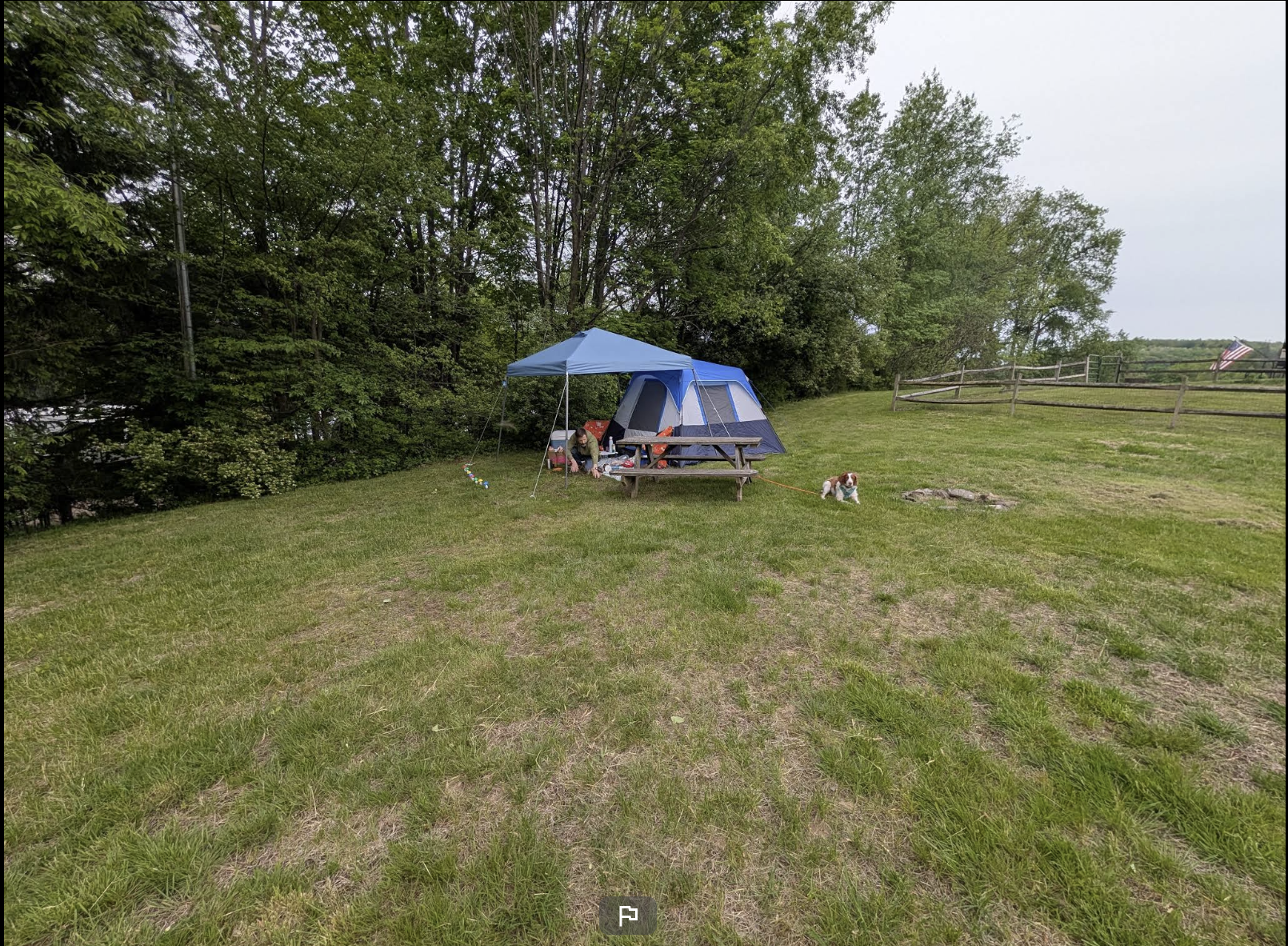 Camper-submitted photo at Tall Pines Campground & Canoeing near Oxford, NY