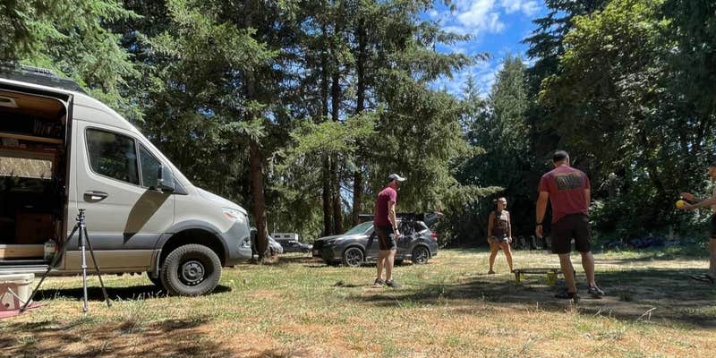 Camper submitted image from Vanlife & Nomad Campground On The River